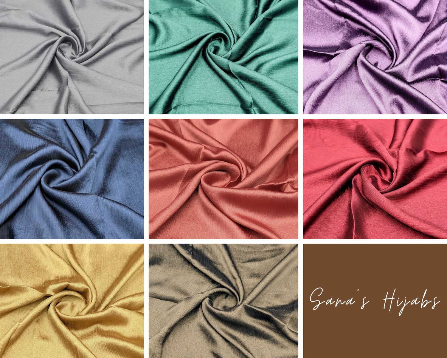 Luxury Crinkle Chiffon (Shiny)