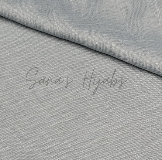 Premium Turkish Lawn (Wrinkle Free)-Grey